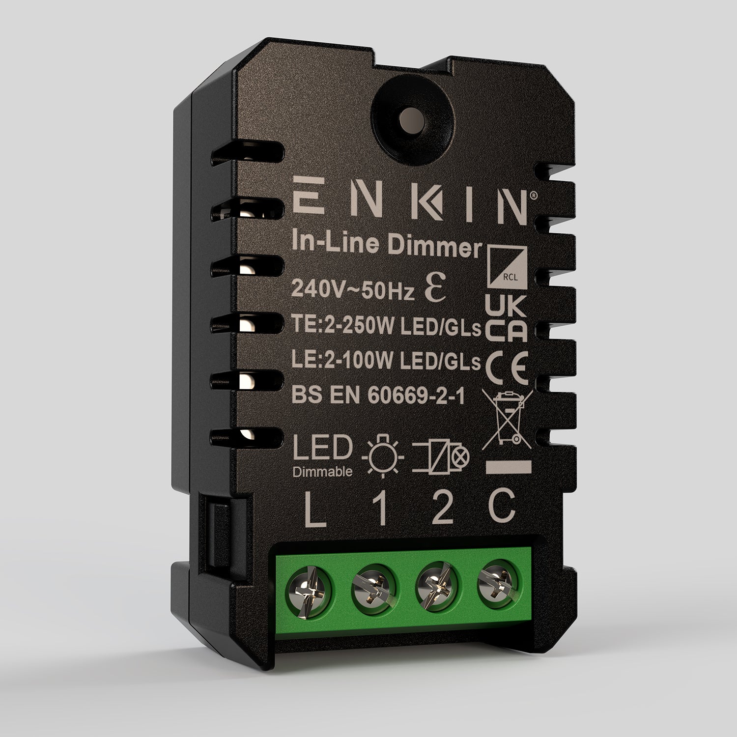 IDM250 In Line Dimmer Enkin Dimmer Switch Technology IDM250 In Line Dimmer Enkin Dimmer Switch Technology