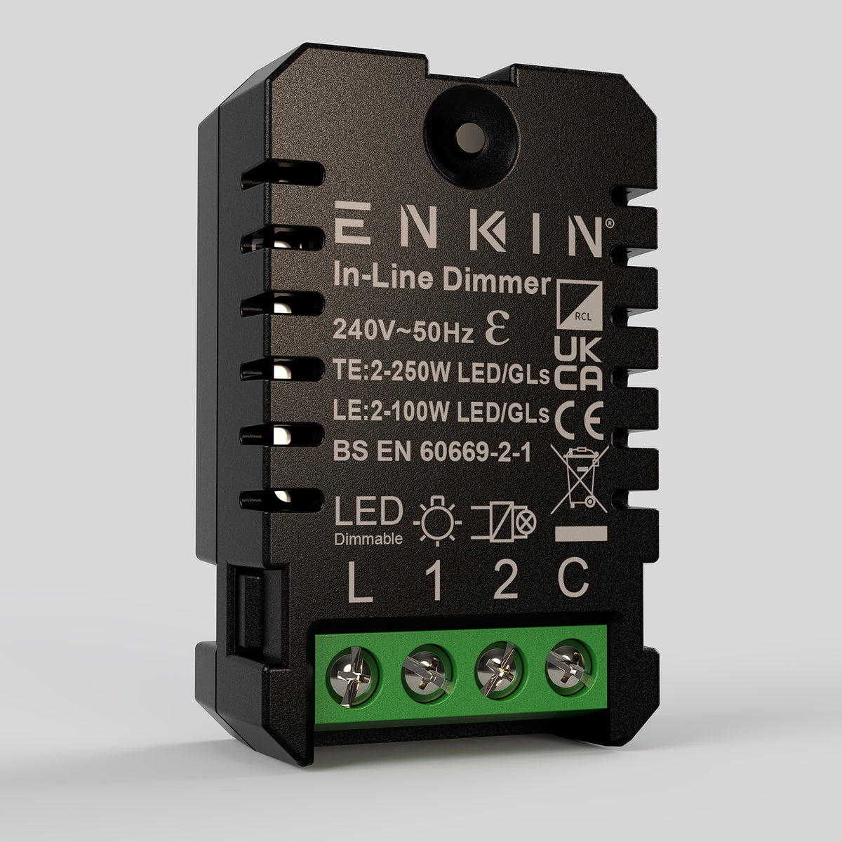 Dimmer Module Legend IDM250 In-Line Dimmer – Enkin Dimmer Switch Technology