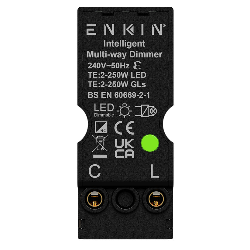 PDM250 250W Intelligent Multi-Way Dimmer – Enkin Dimmer Switch Technology